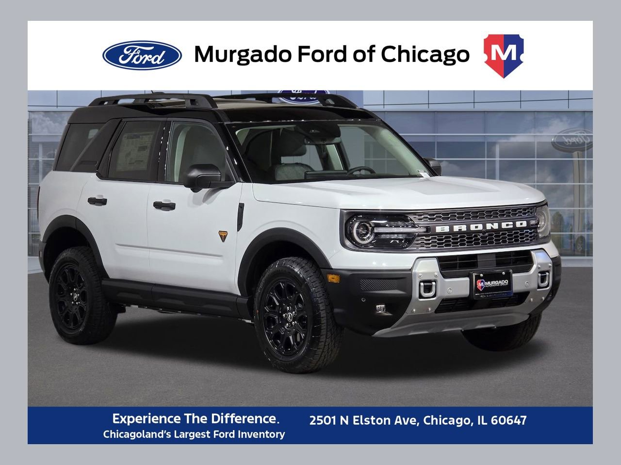 New 2025 Ford Bronco Sport Badlands w/ Badlands Tech Package AWD/4WD image 1