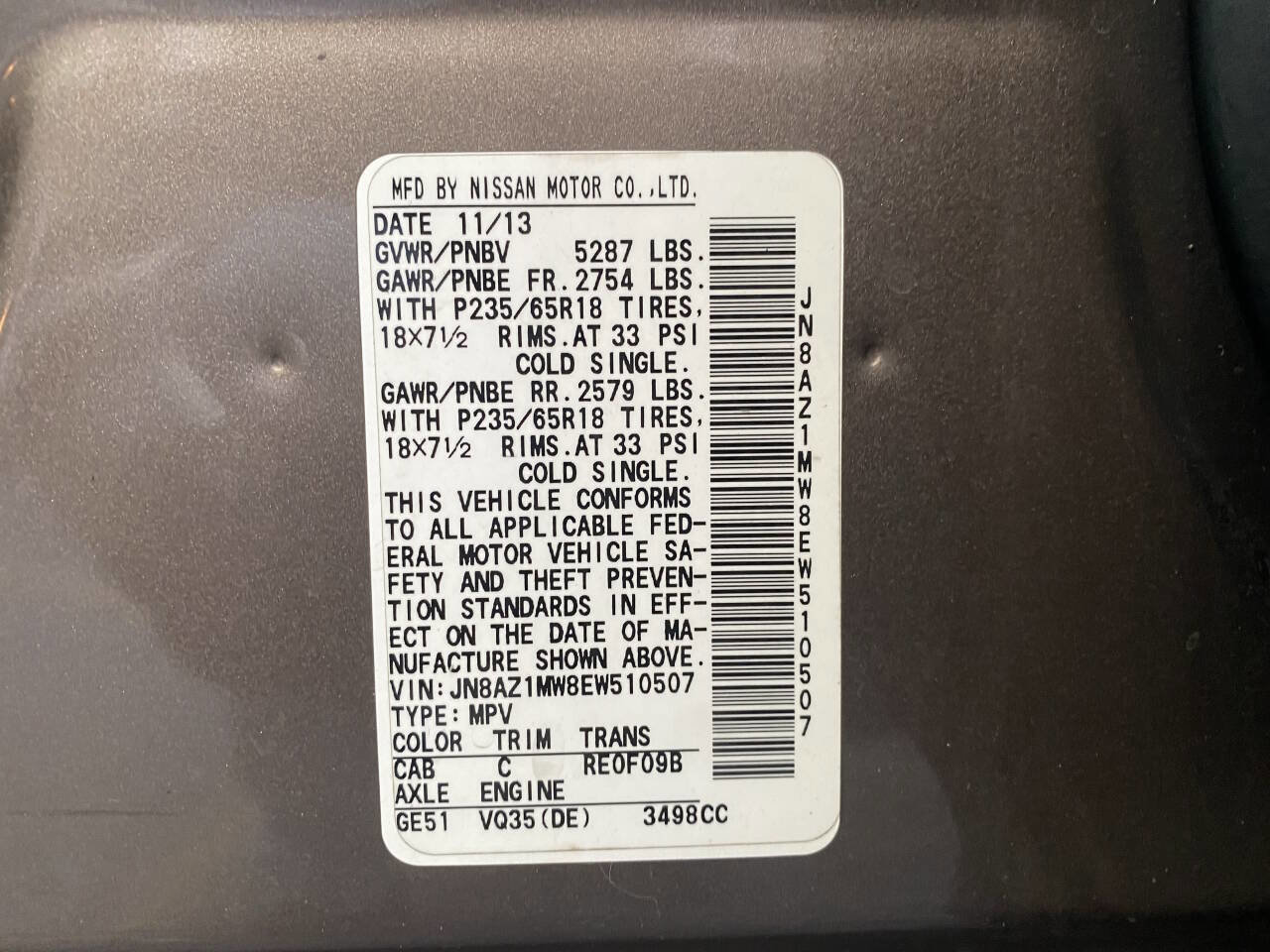 Used 2014 Nissan Murano SL image 37