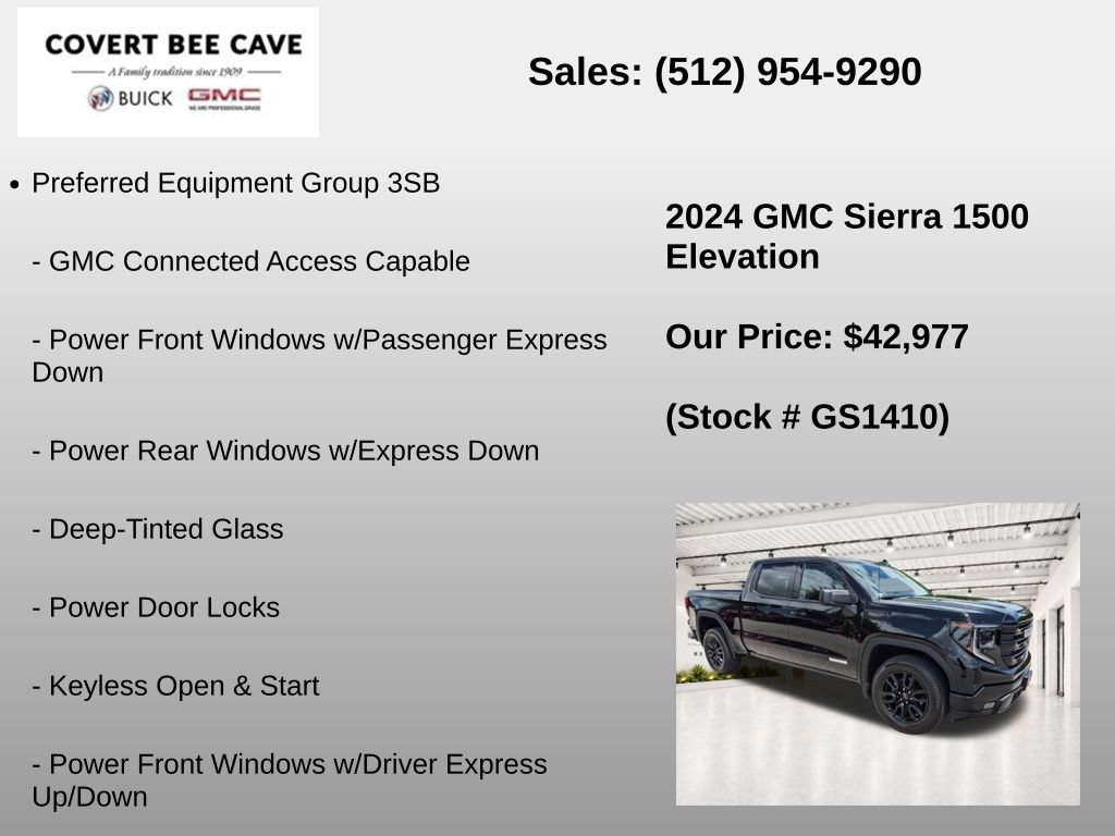 Used 2024 GMC Sierra 1500 Elevation RWD image 7