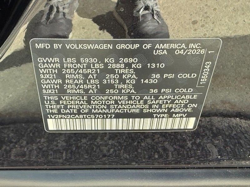New 2026 Volkswagen Atlas SEL Premium R-Line AWD/4WD image 17