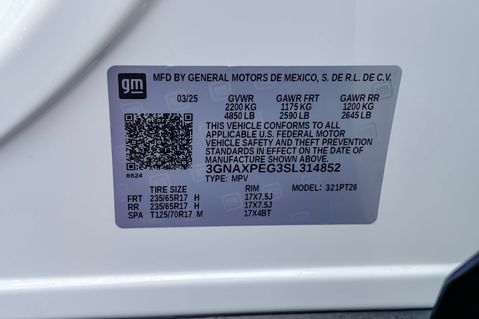 Used 2025 Chevrolet Equinox LT AWD/4WD image 41