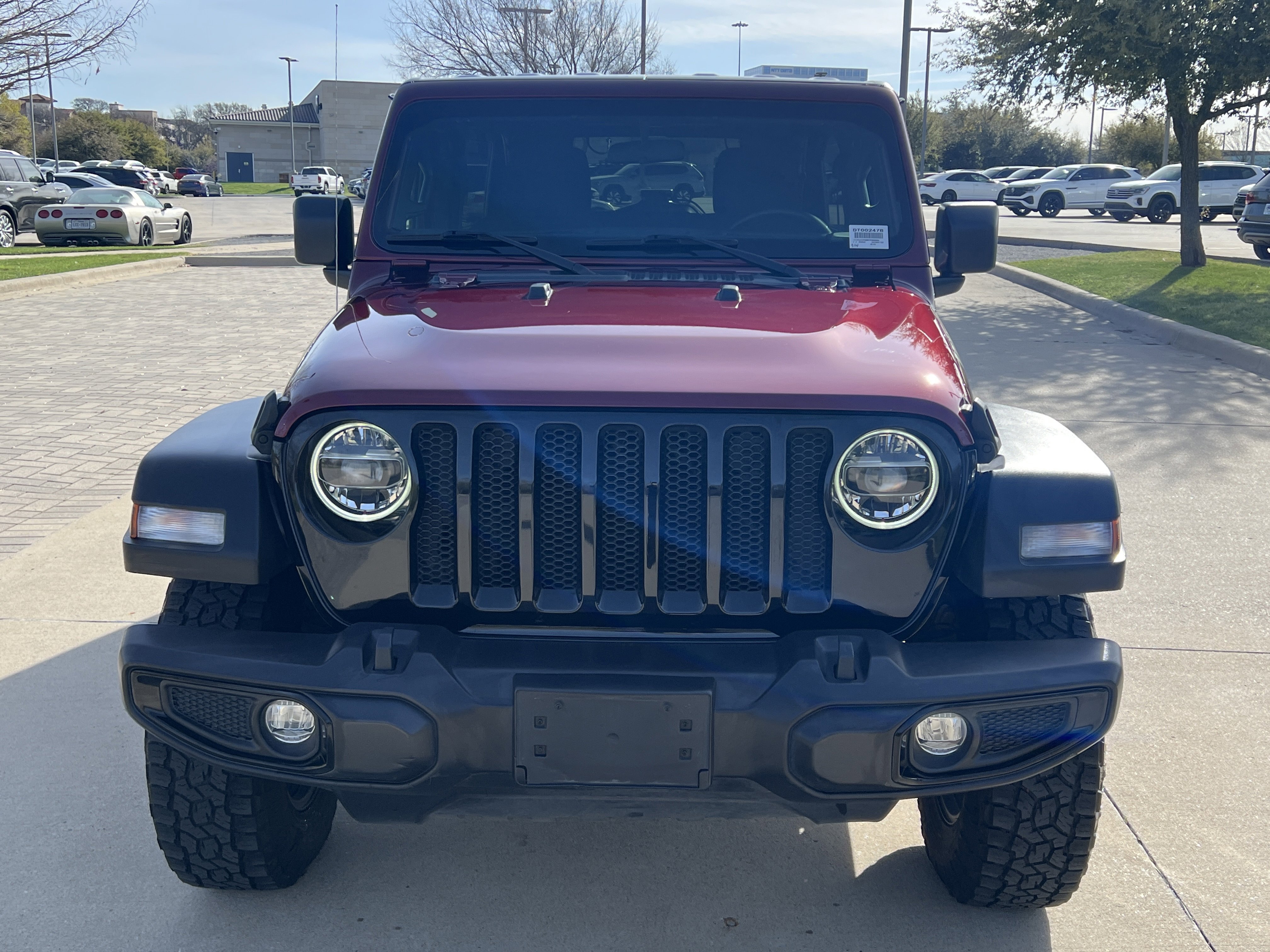 Used 2021 Jeep Wrangler Unlimited Willys image 3