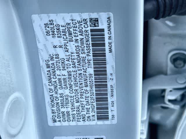 Certified 2026 Honda Civic Sport image 22
