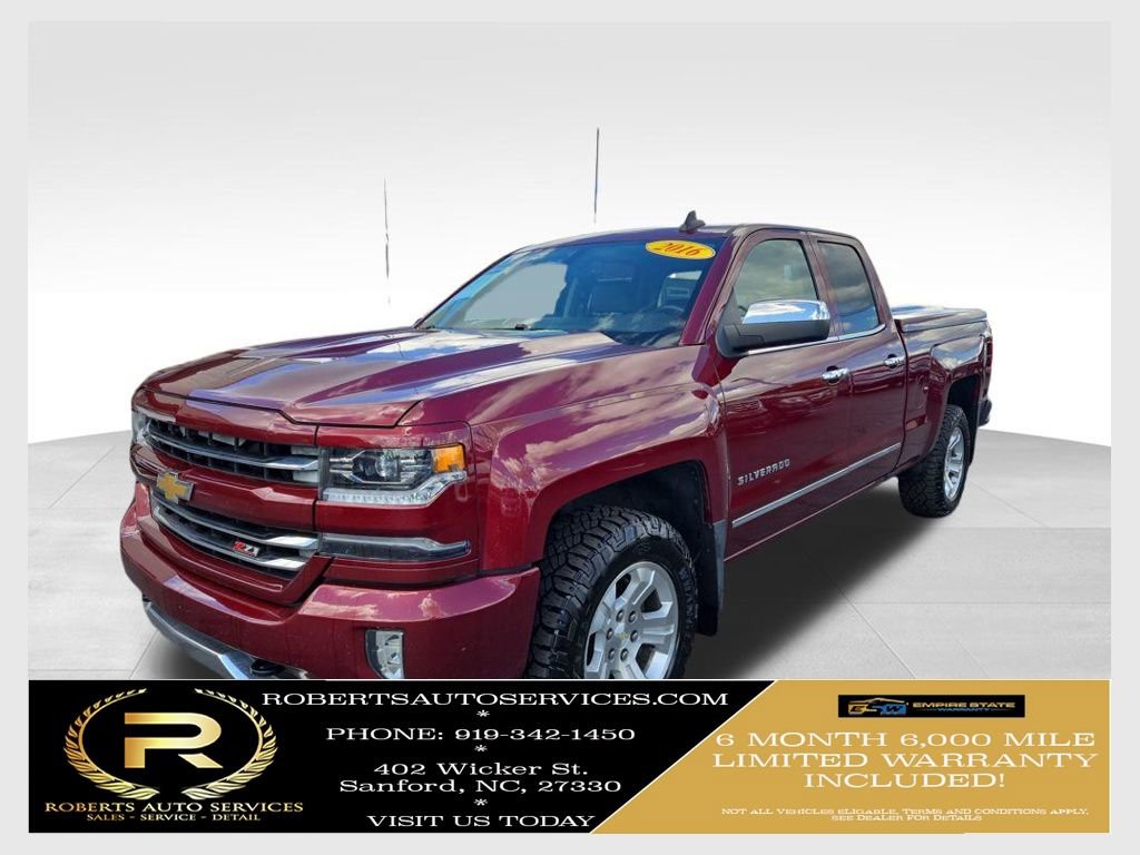 Used 2016 Chevrolet Silverado 1500 LTZ Z71