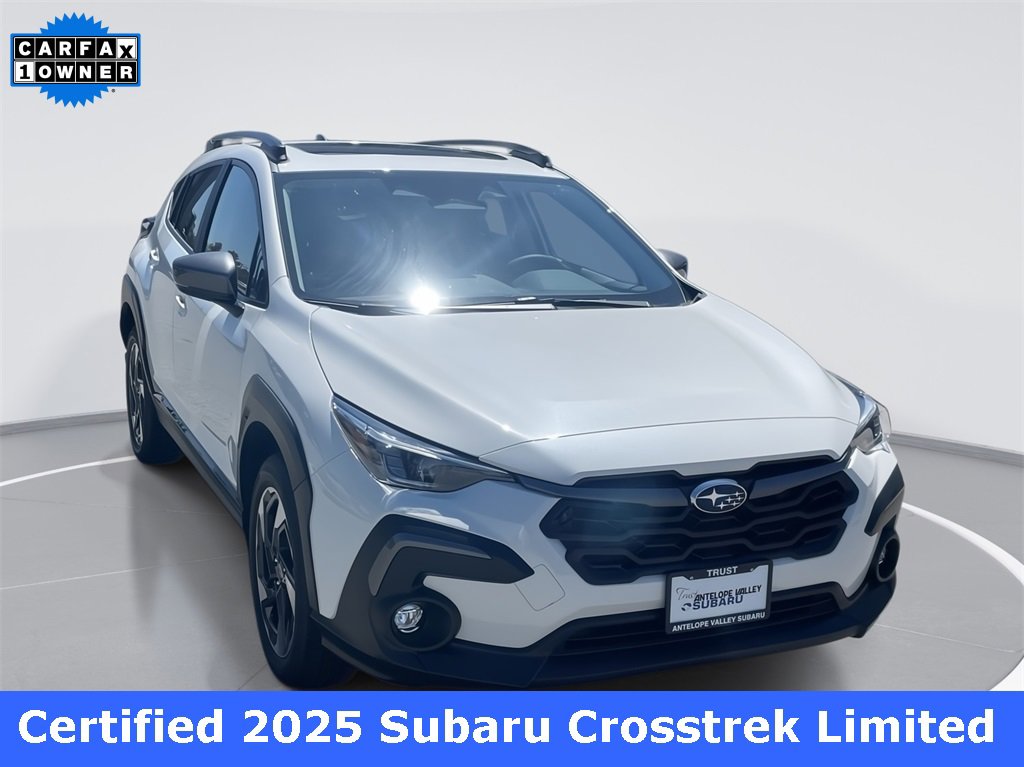 Certified 2025 Subaru Crosstrek 2.5i Limited w/ Crosstrek Mirror Package