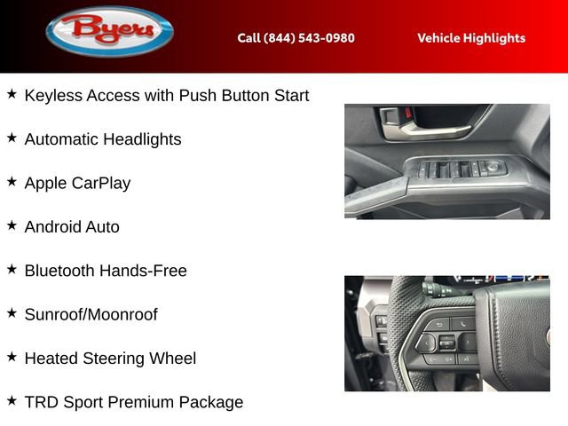 New 2026 Toyota Tacoma TRD Sport w/ TRD Sport Premium Package image 22