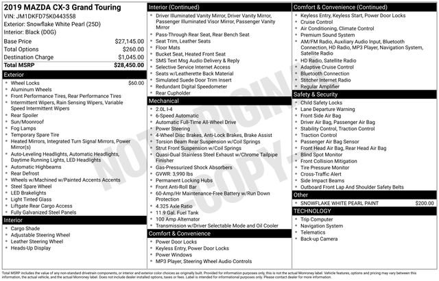 Used 2019 MAZDA CX-3 Grand Touring image 33
