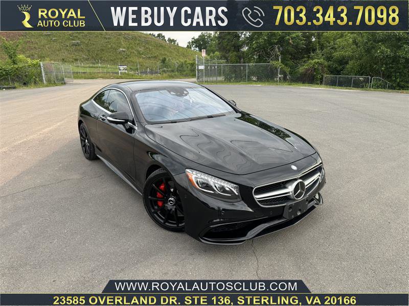 Used 2016 Mercedes-Benz S 63 AMG 4MATIC Coupe