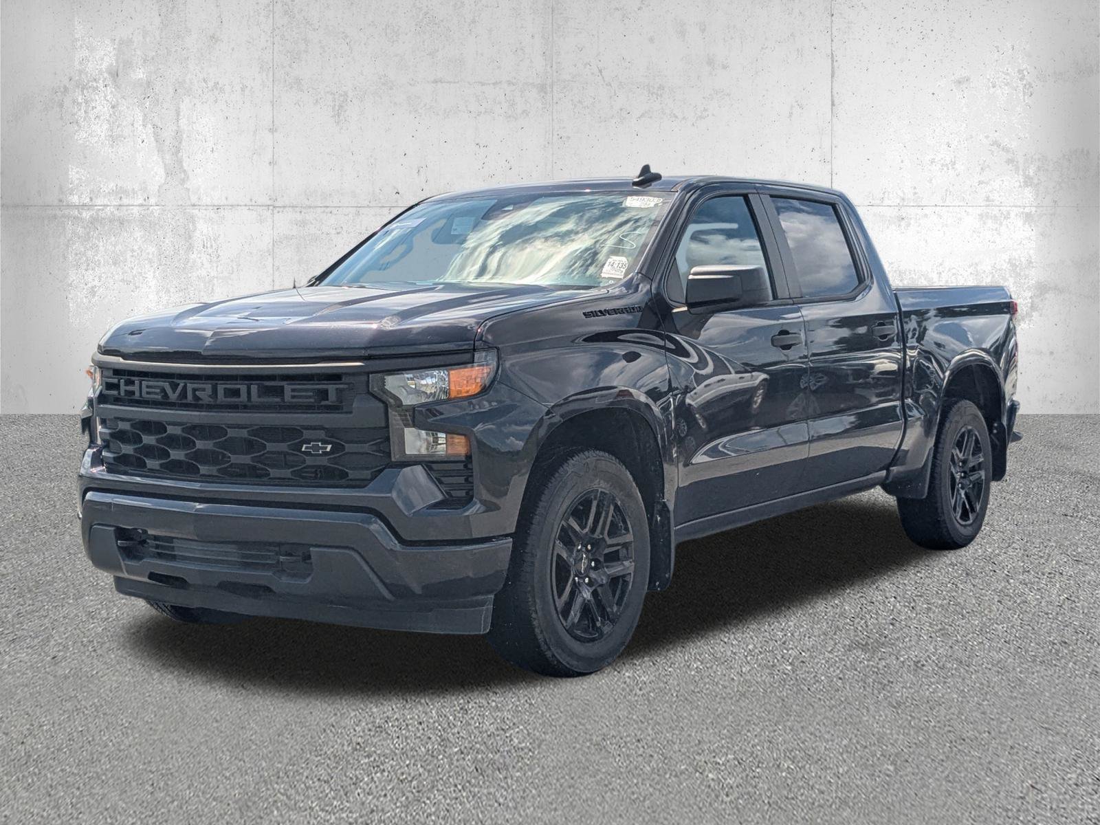 Used 2023 Chevrolet Silverado 1500 Custom w/ LPO, Dark Essentials Package RWD image 2