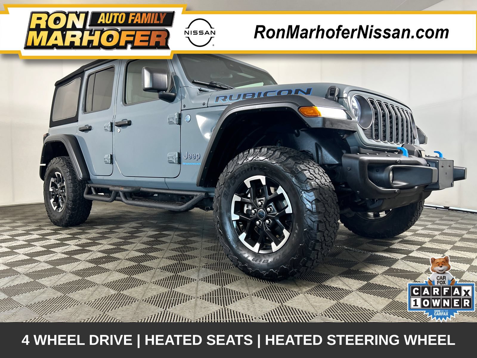 Used 2024 Jeep Wrangler Unlimited Rubicon 4xe w/ Capability Package