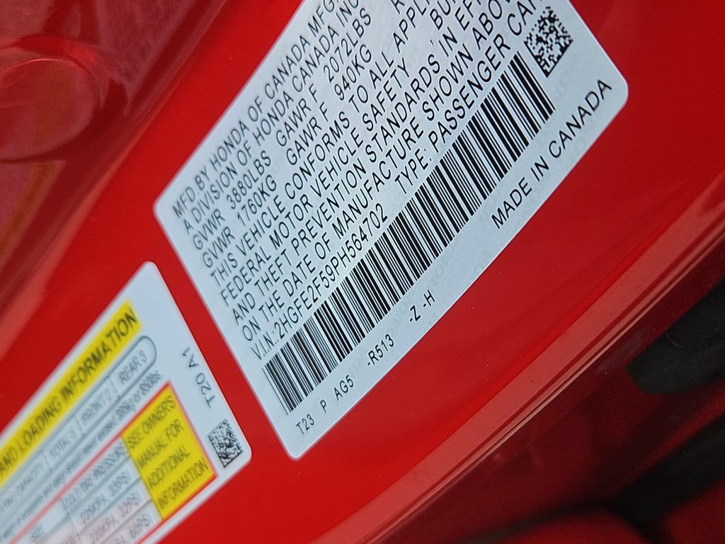 Certified 2023 Honda Civic Sport image 14