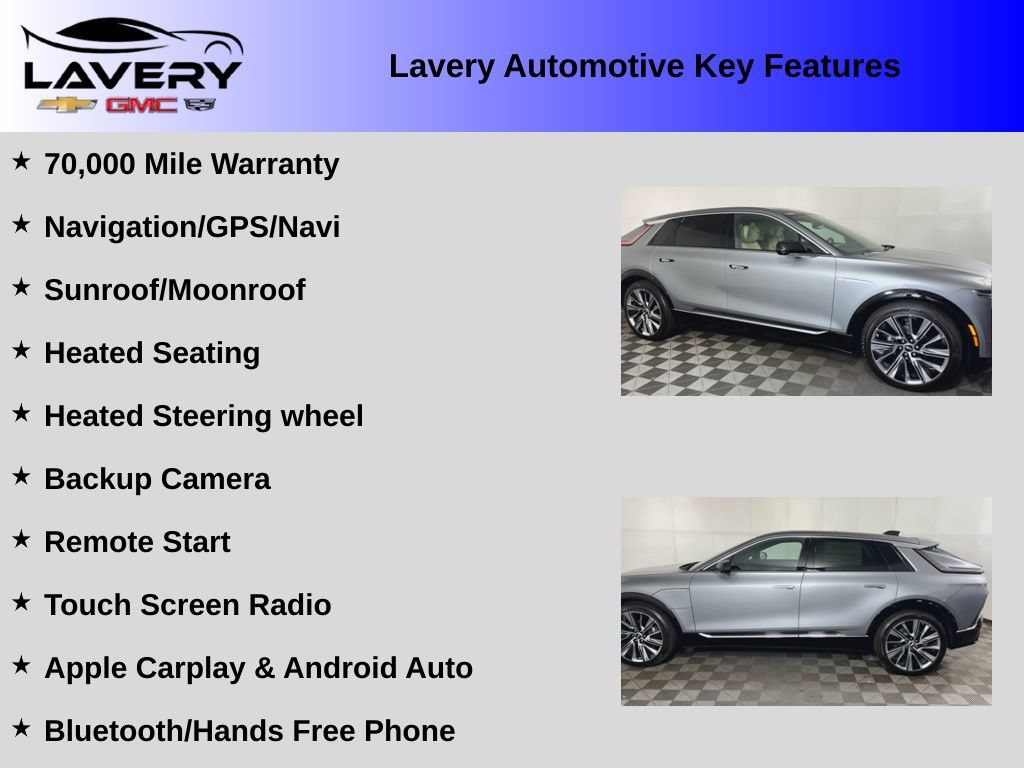 Used 2026 Cadillac Lyriq Signature Luxury w/ Nappa Leather Package RWD image 2