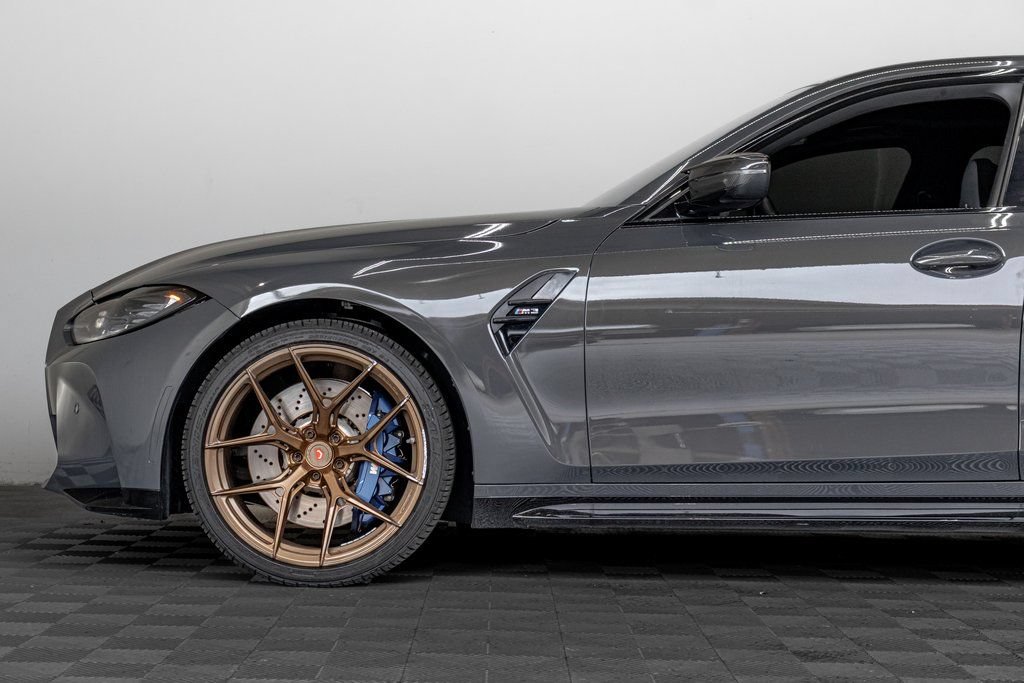 Used 2023 BMW M3 w/ M Carbon Exterior Package RWD image 10
