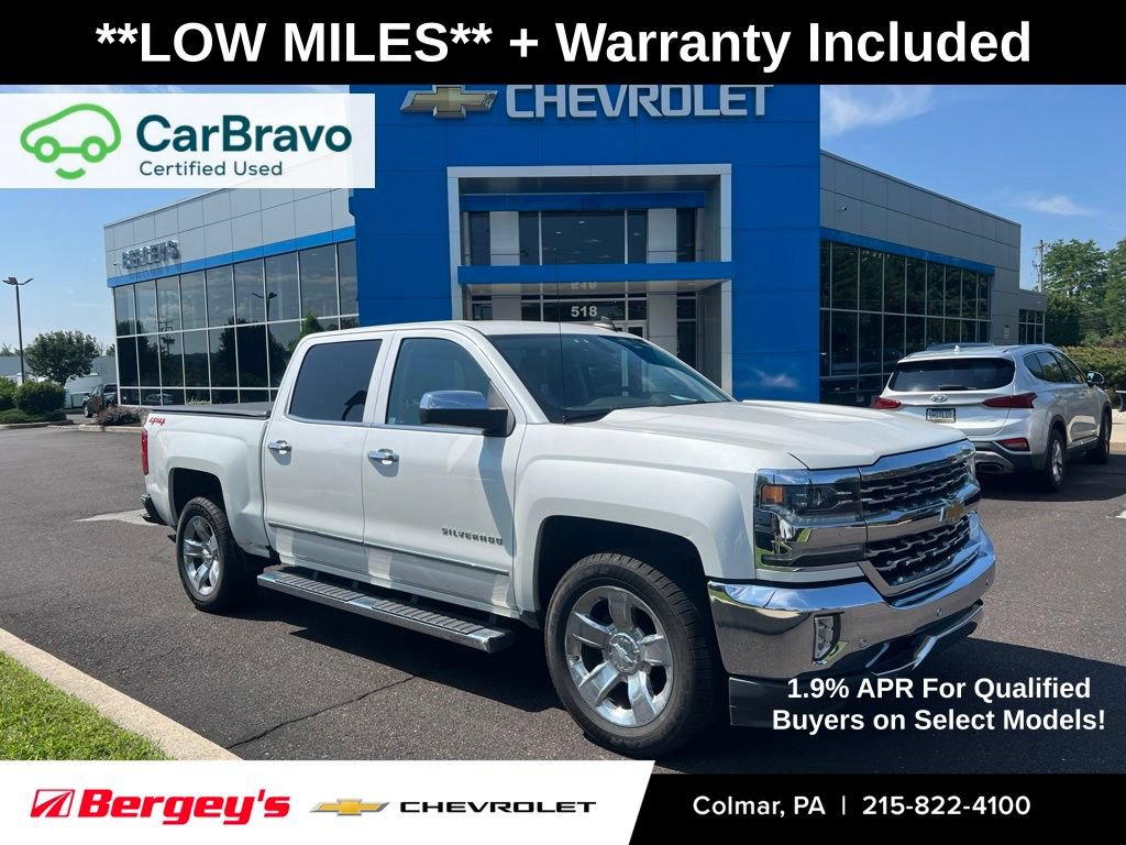 Certified 2018 Chevrolet Silverado 1500 LTZ w/ Sport Package