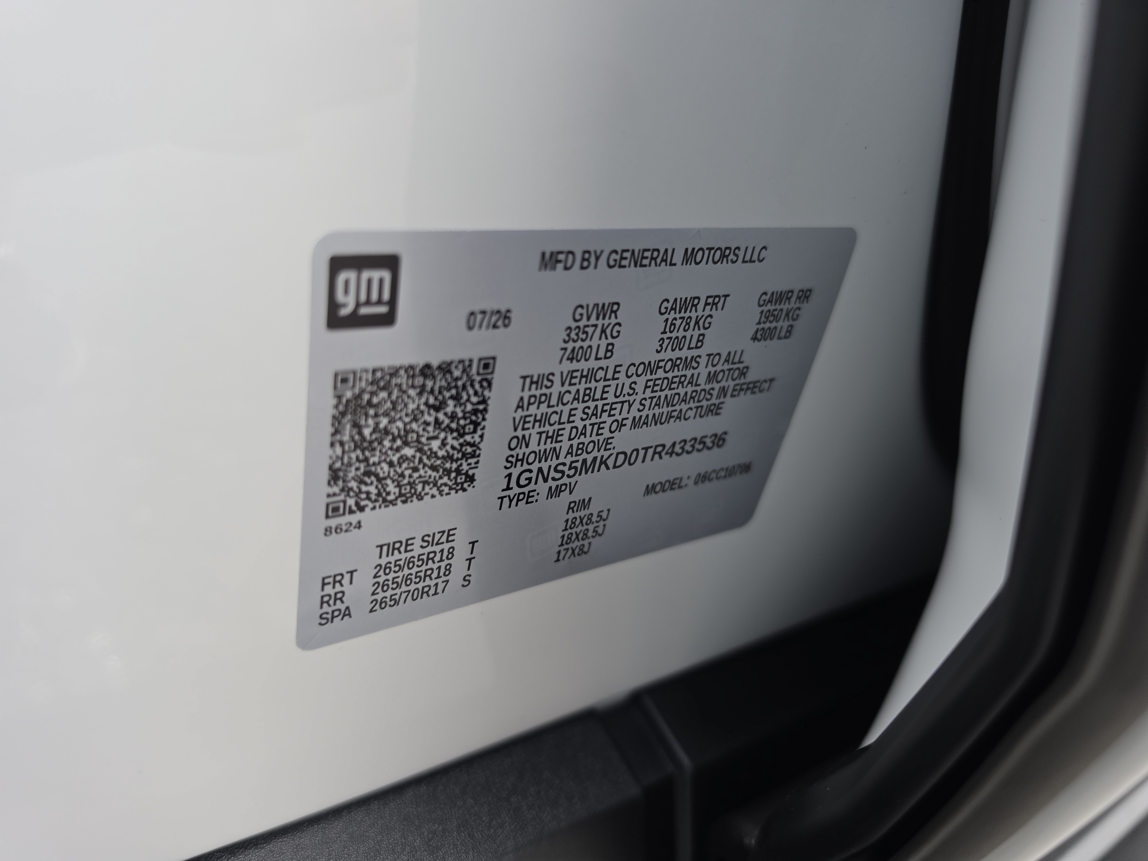 New 2026 Chevrolet Tahoe LS RWD image 38