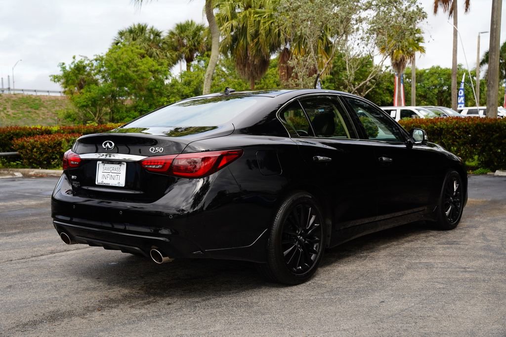Used 2024 INFINITI Q50 Luxe w/ Cargo Package image 8