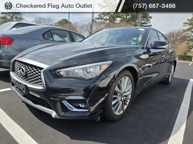Used 2020 INFINITI Q50 Luxe w/ Cargo Package image 1