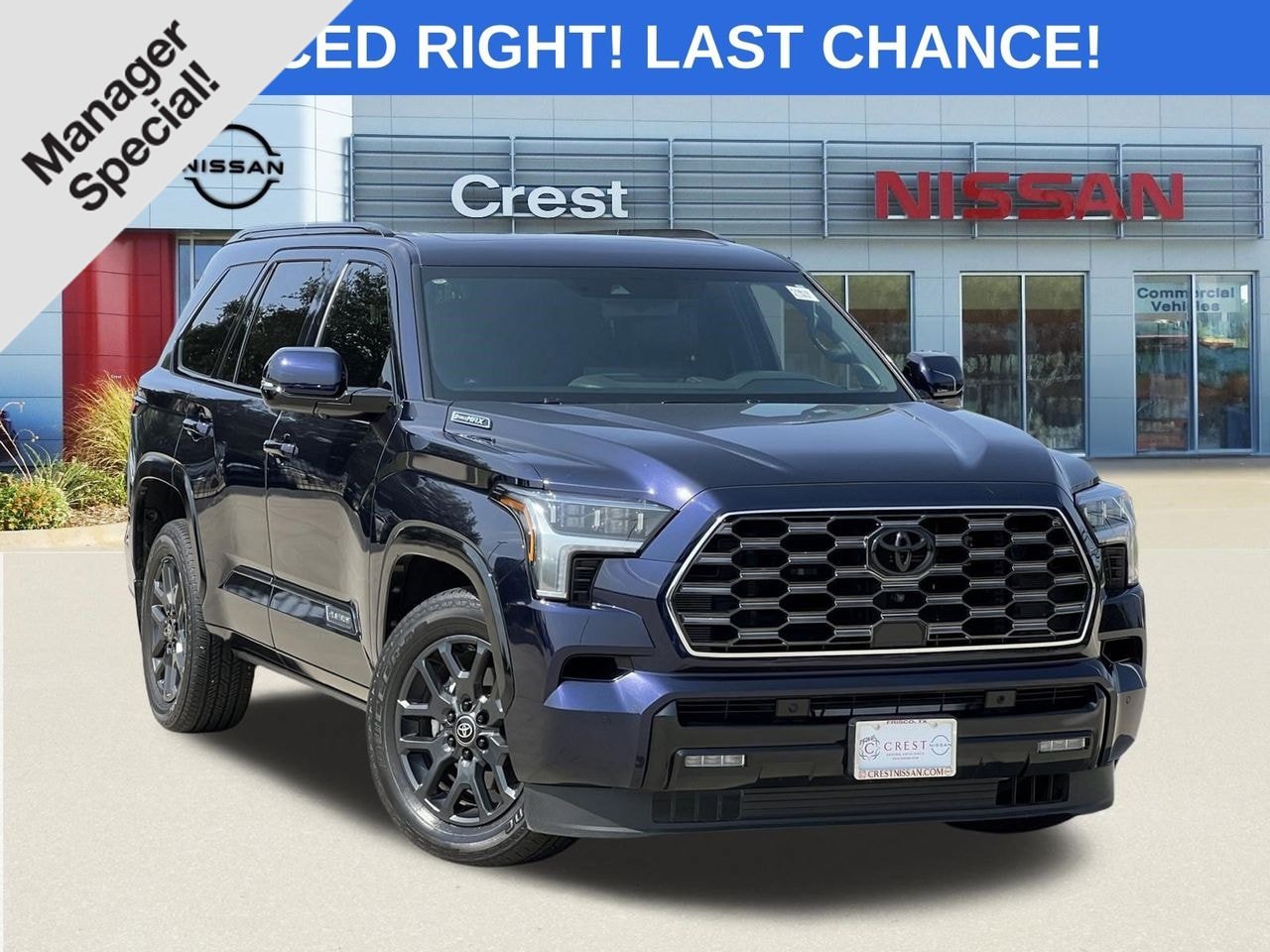 Used 2025 Toyota Sequoia Platinum AWD/4WD image 1
