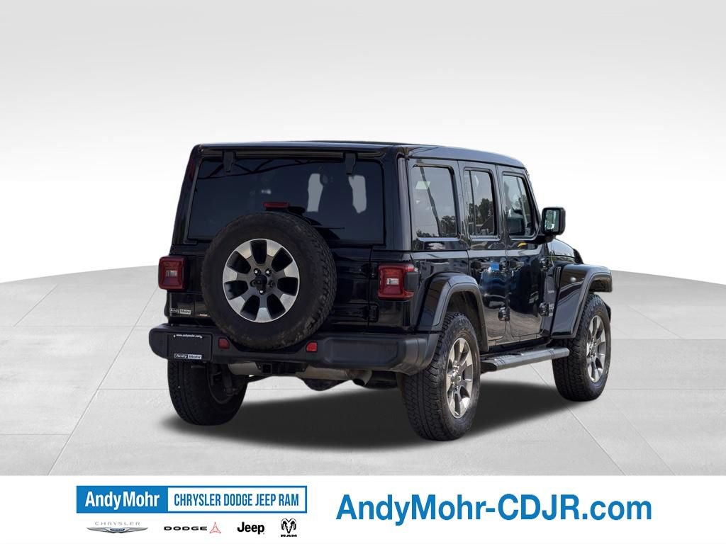 Used 2020 Jeep Wrangler Unlimited Sahara AWD/4WD image 7