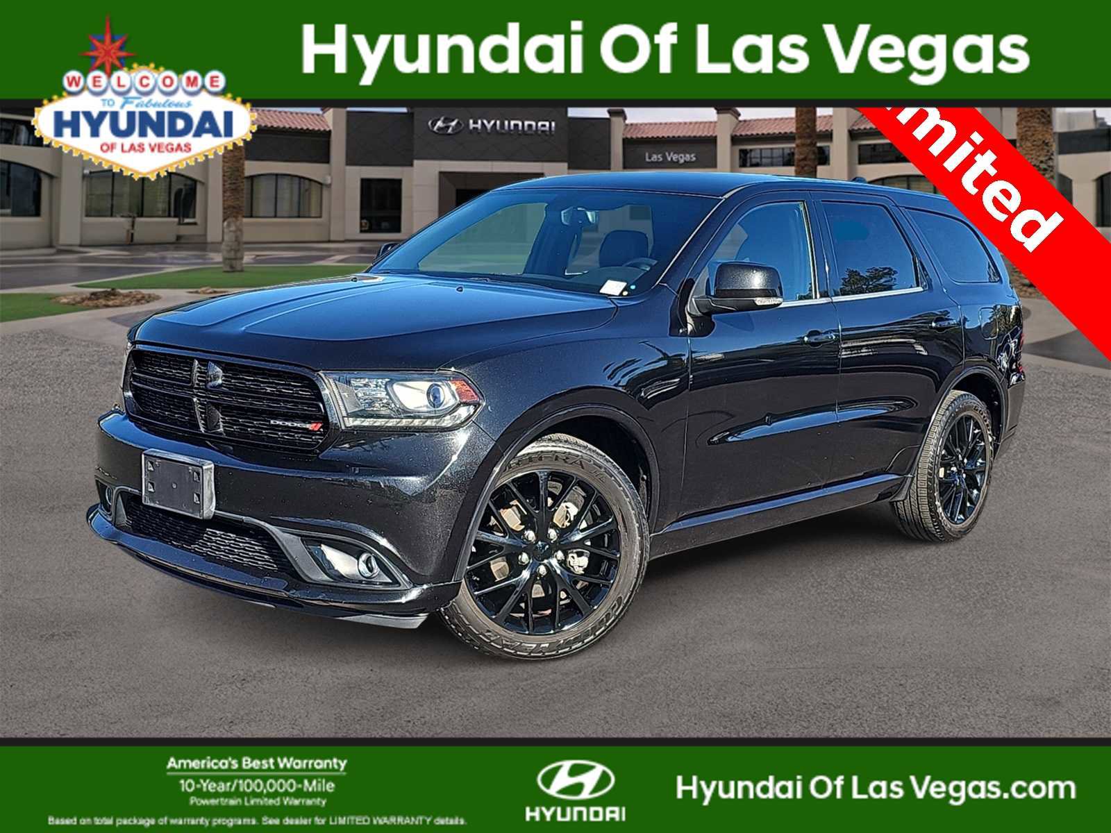 Used 2015 Dodge Durango Limited w/ Blacktop Package