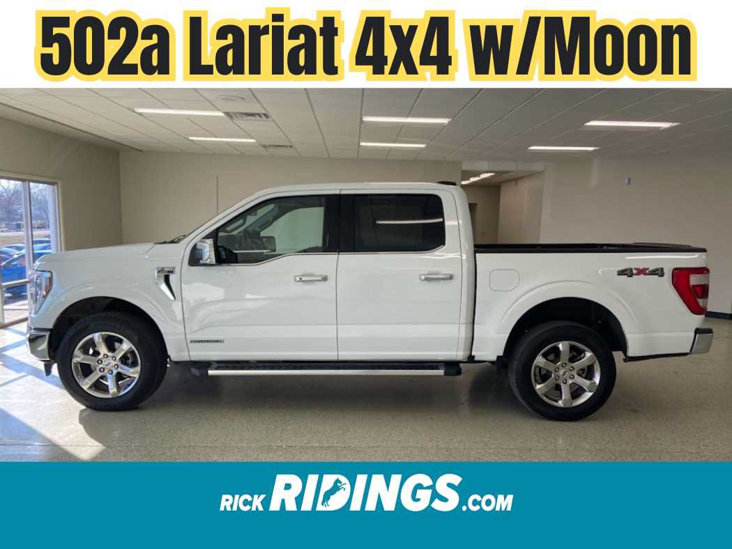 Used 2023 Ford F150 Lariat w/ Equipment Group 502A High AWD/4WD video 1