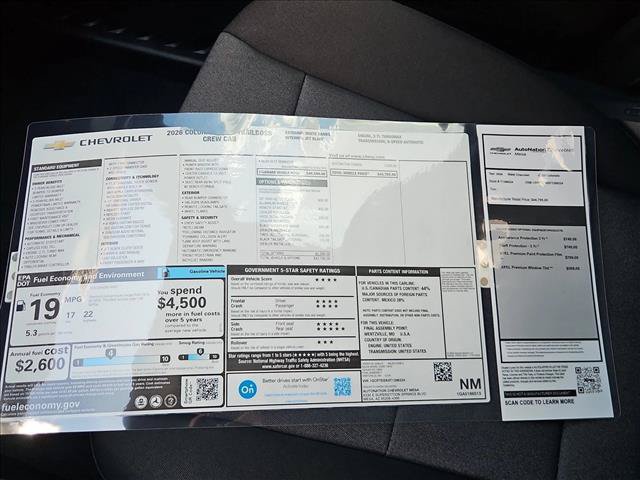 New 2026 Chevrolet Colorado Trail Boss w/ LPO, Hood Decal Package AWD/4WD image 17