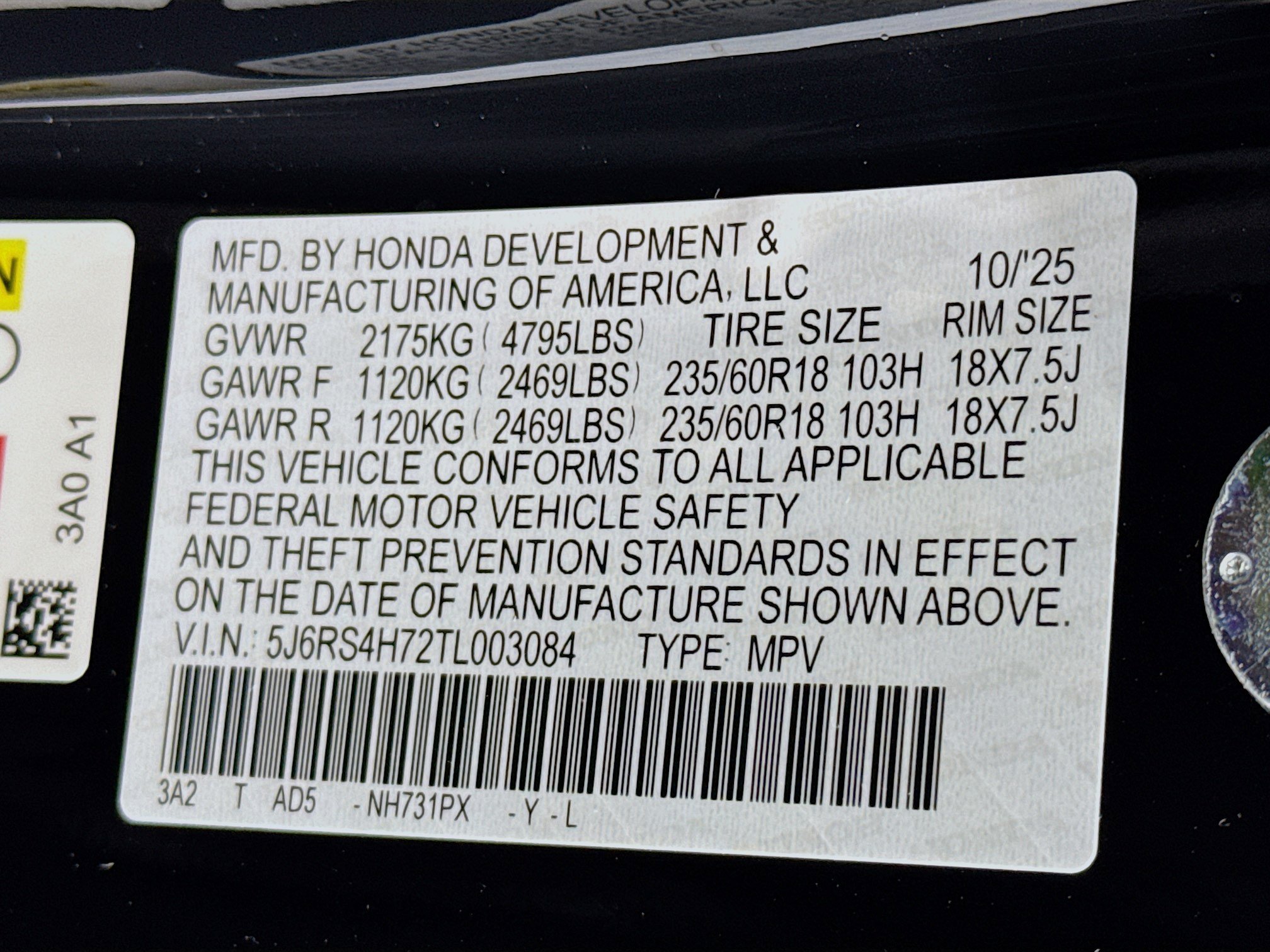 New 2026 Honda CR-V EX-L image 31