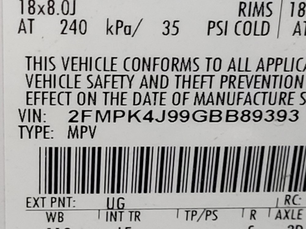 Used 2016 Ford Edge SEL w/ Equipment Group 201A AWD/4WD image 33
