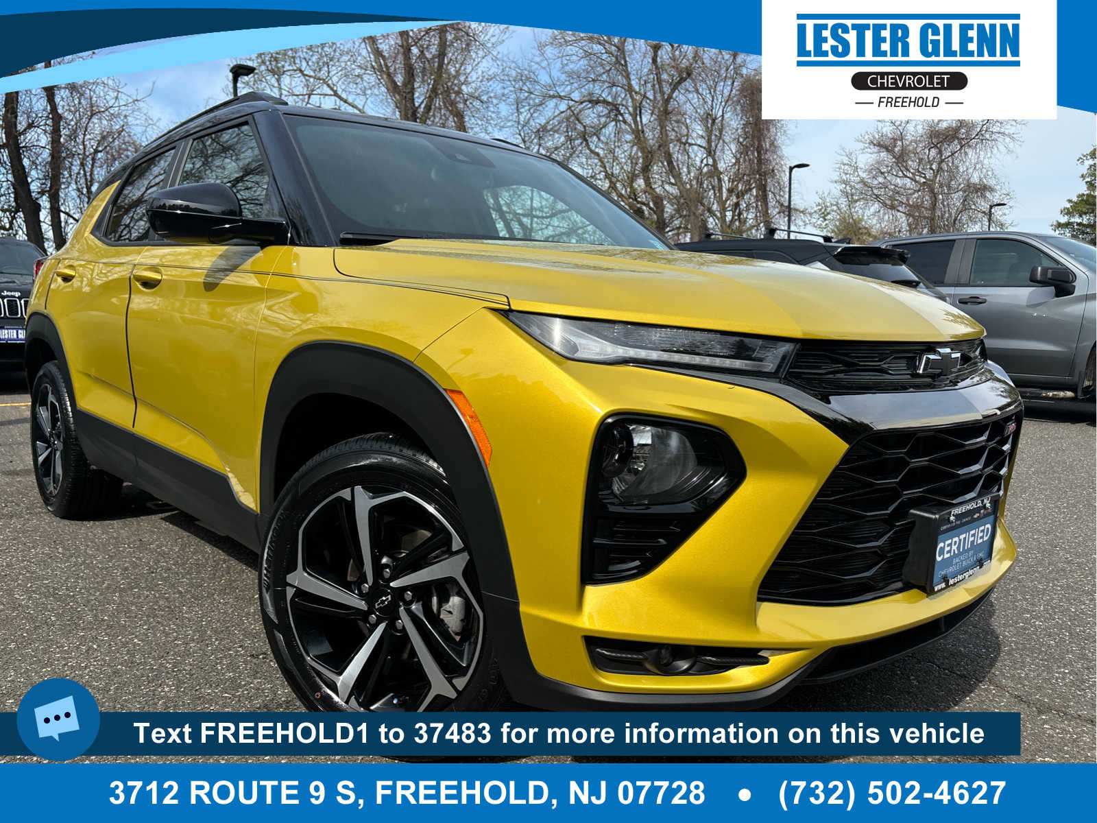 Certified 2023 Chevrolet TrailBlazer RS w/ Convenience Package