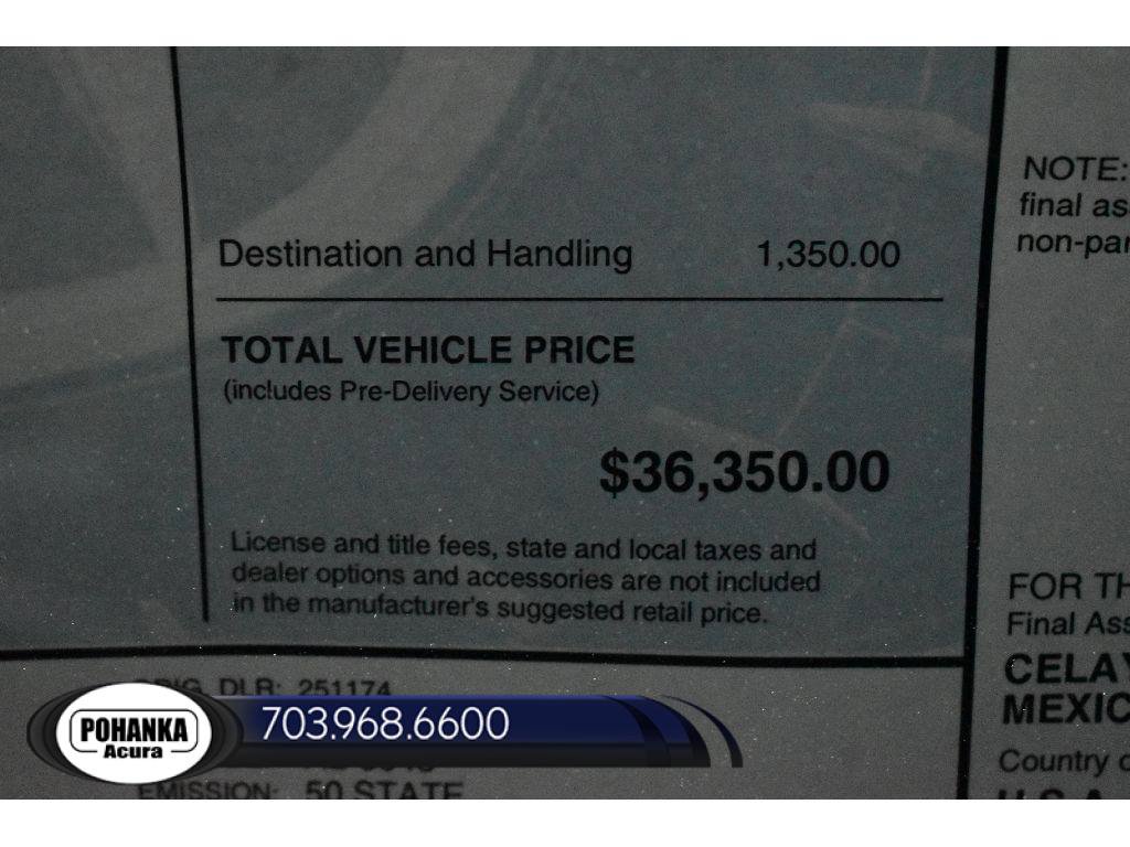 New 2025 Acura ADX FWD image 37