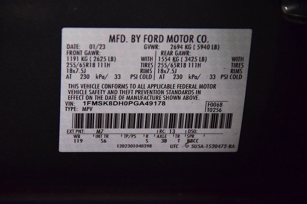 Used 2023 Ford Explorer XLT w/ Equipment Group 202A image 17