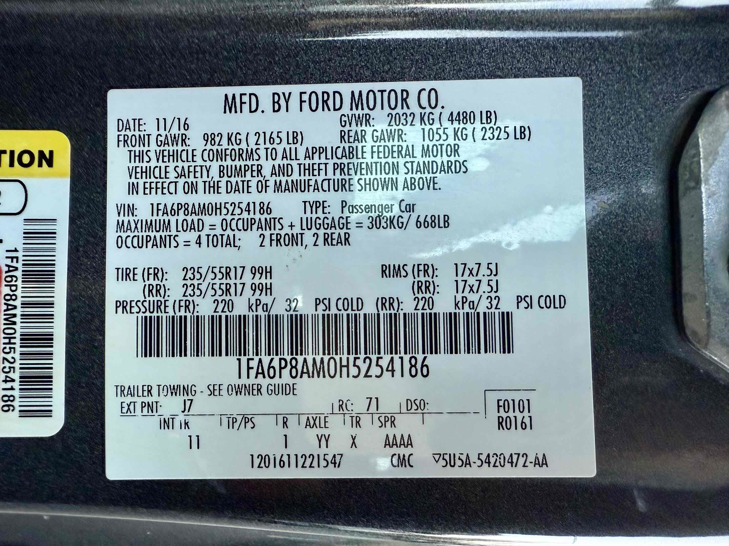 Used 2017 Ford Mustang Coupe RWD image 52