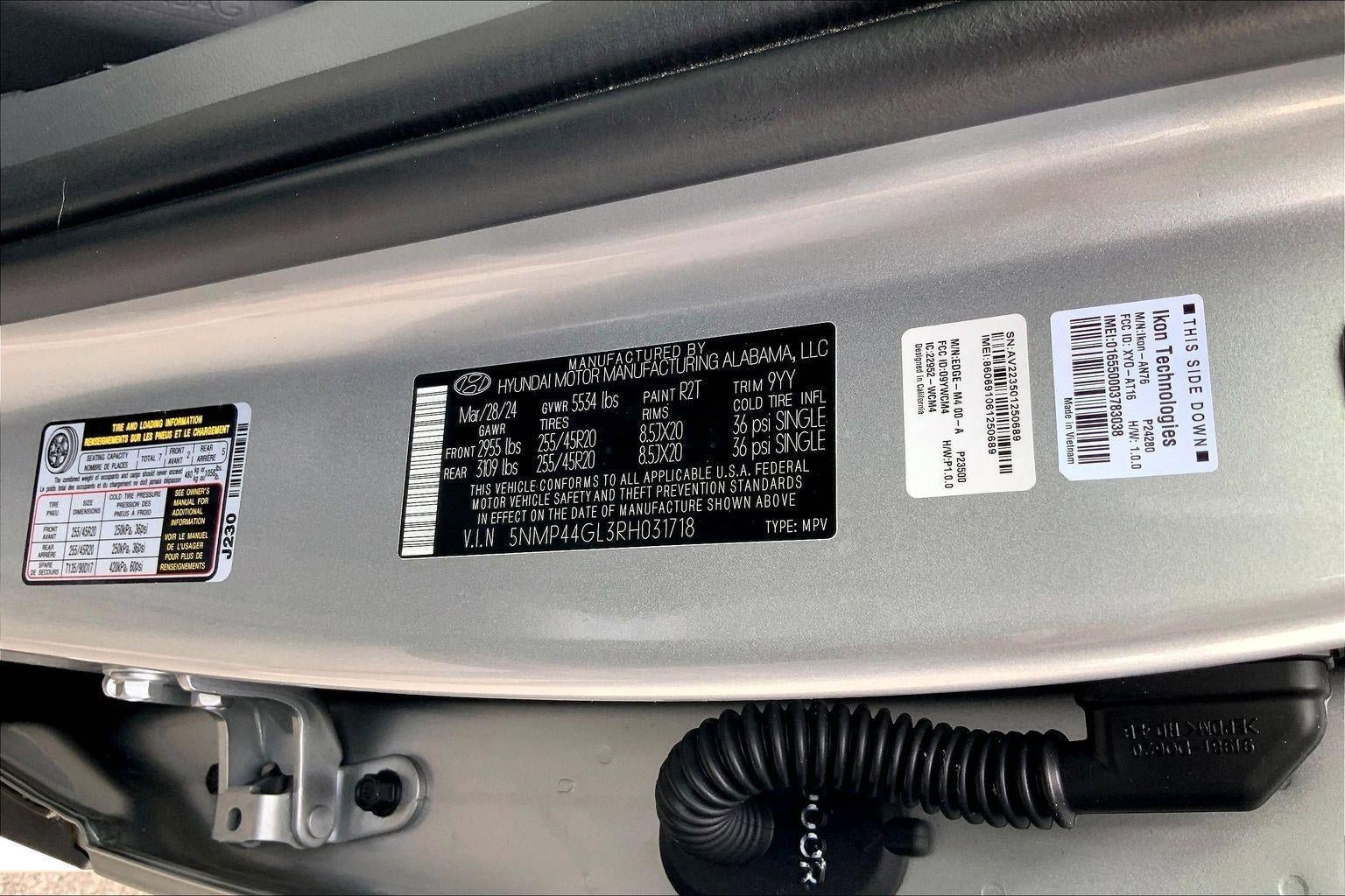 Used 2024 Hyundai Santa Fe Limited FWD image 29