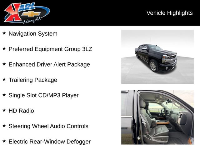 Certified 2017 Chevrolet Silverado 1500 High Country w/ High Desert Package image 2