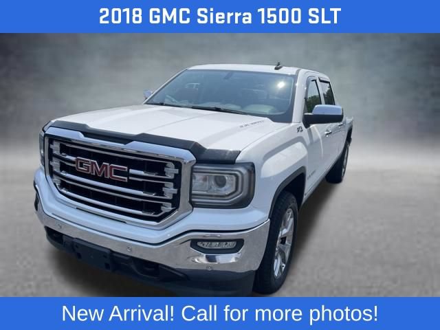 Used 2018 GMC Sierra 1500 SLT AWD/4WD image 1