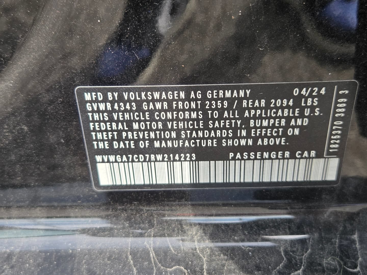 Used 2024 Volkswagen GTI S FWD image 14