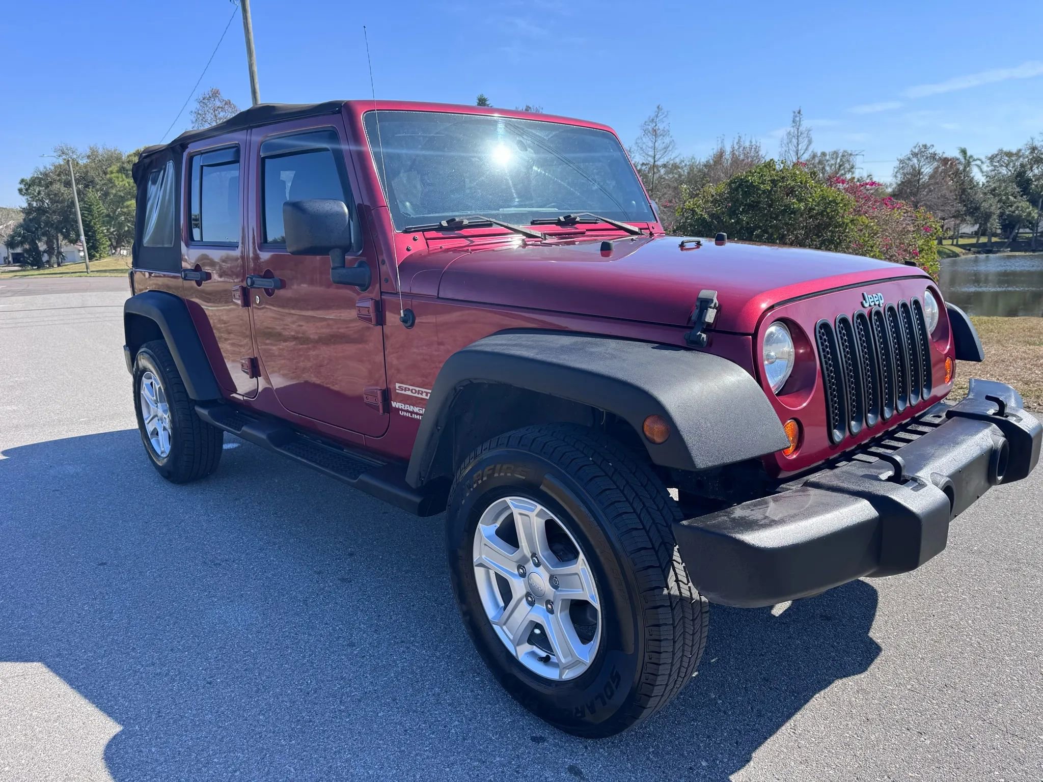 Used 2012 Jeep Wrangler Unlimited Sport image 2