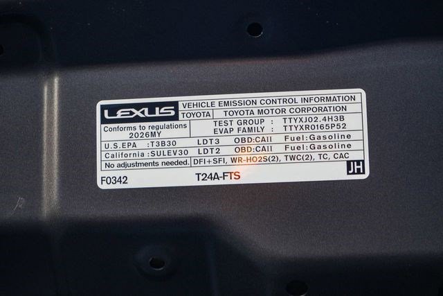 New 2026 Lexus TX 350 FWD image 27