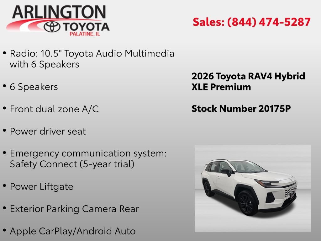Used 2026 Toyota RAV4 XLE Premium AWD/4WD image 4