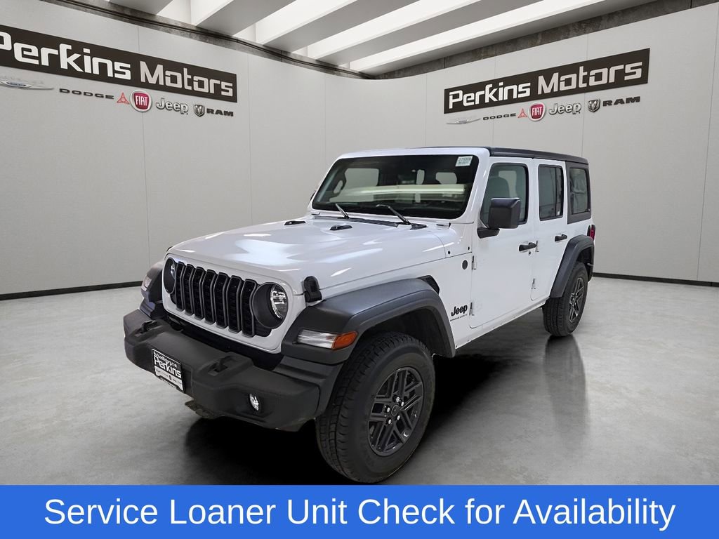 Certified 2025 Jeep Wrangler Unlimited Sport AWD/4WD image 1