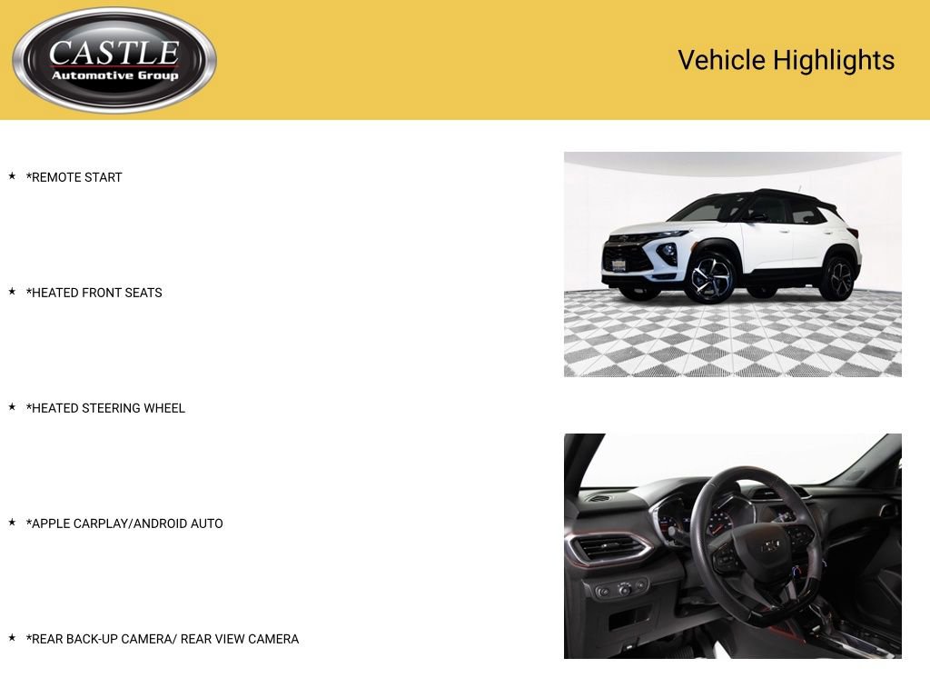 Used 2023 Chevrolet TrailBlazer RS FWD image 3