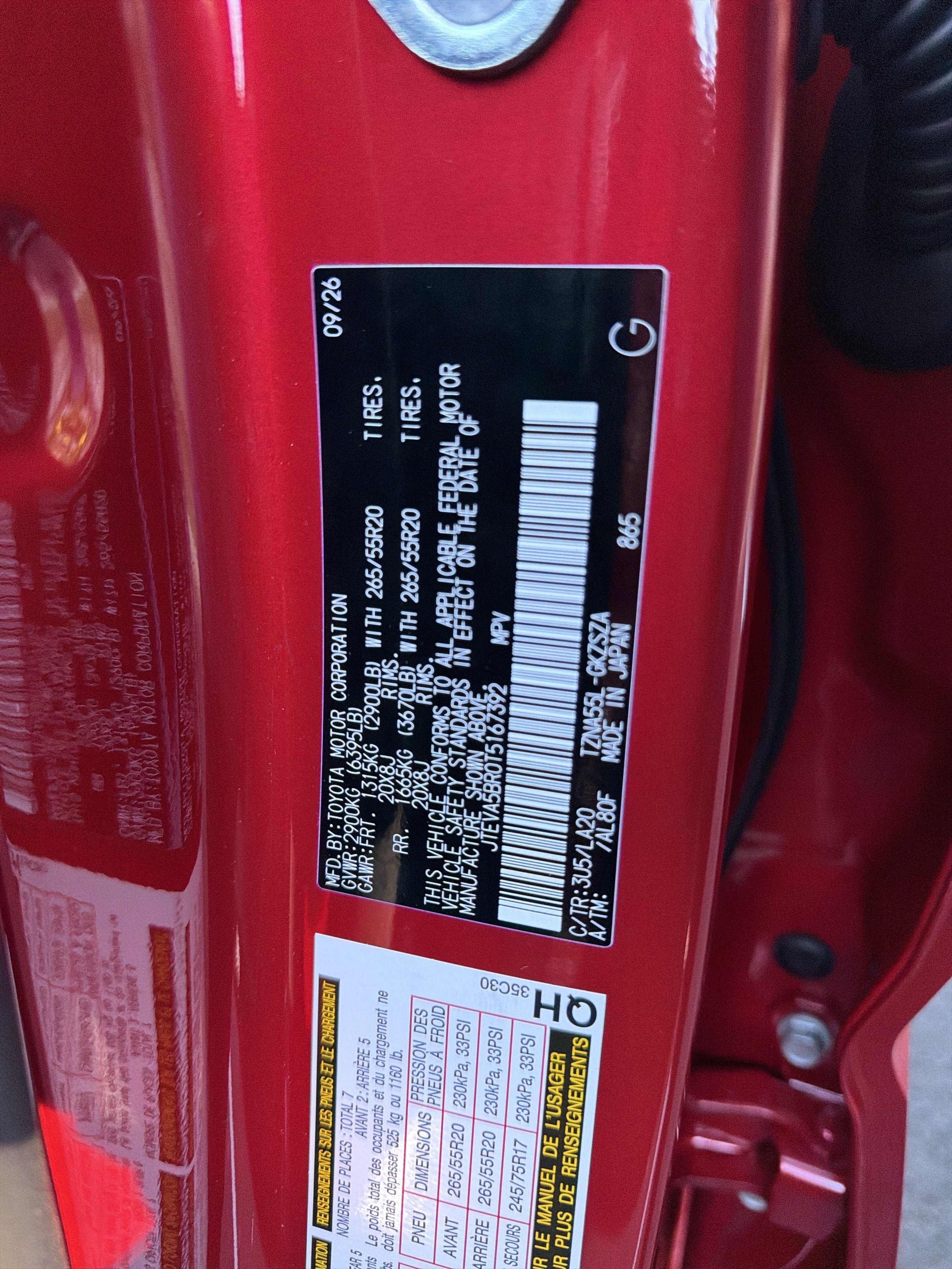 New 2026 Toyota 4Runner Limited AWD/4WD image 13