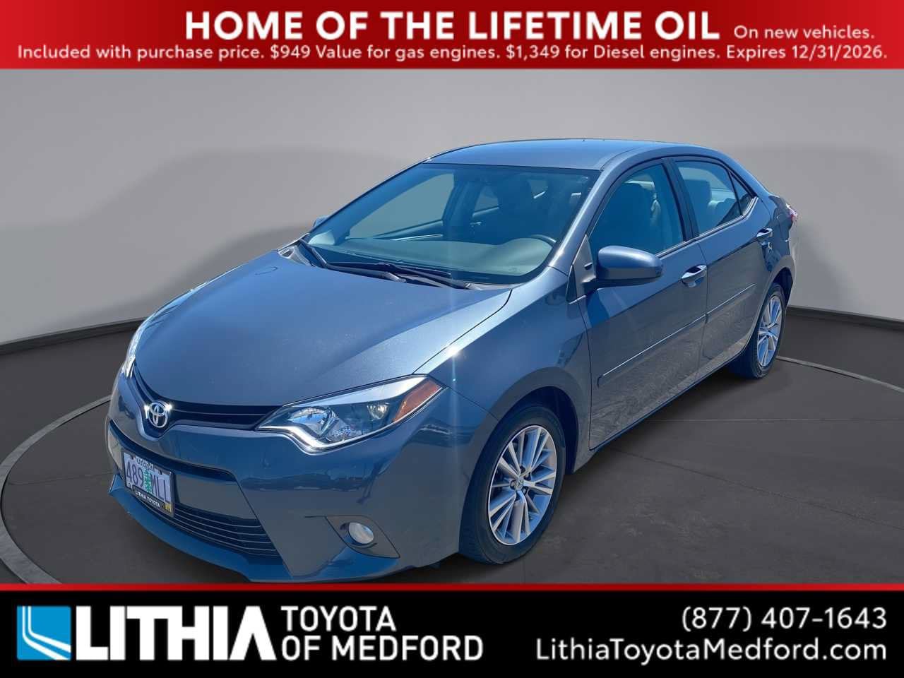 Used 2015 Toyota Corolla LE FWD image 1