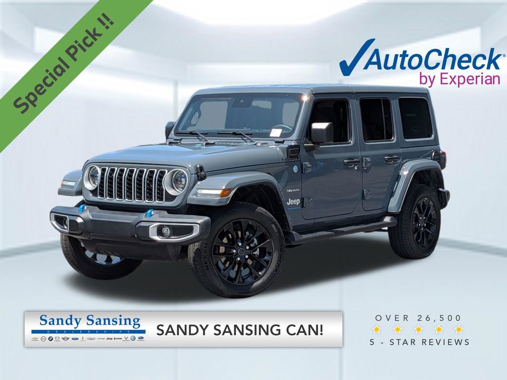 Used 2024 Jeep Wrangler Unlimited Sahara AWD/4WD video 1