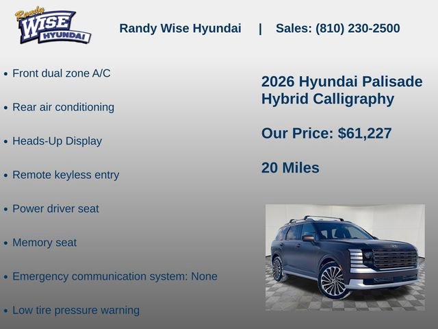 New 2026 Hyundai Palisade Calligraphy image 10