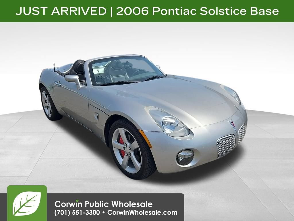 Used 2006 Pontiac Solstice Convertible w/ Premium Package RWD image 1