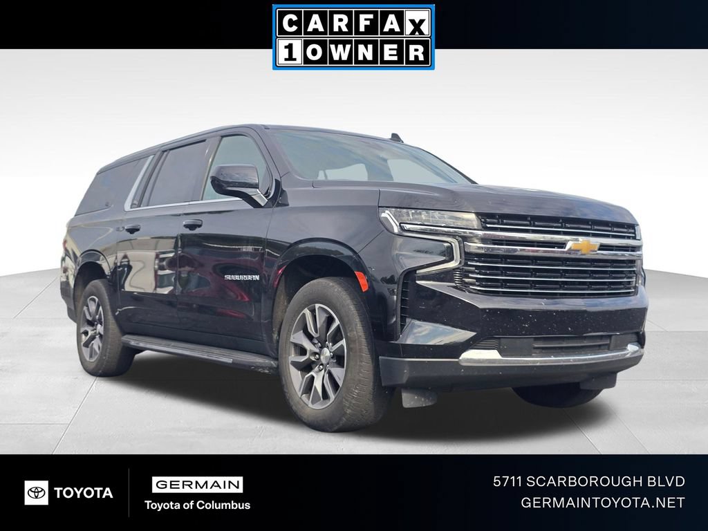 Used 2021 Chevrolet Suburban LT w/ Rear Media and Nav Package