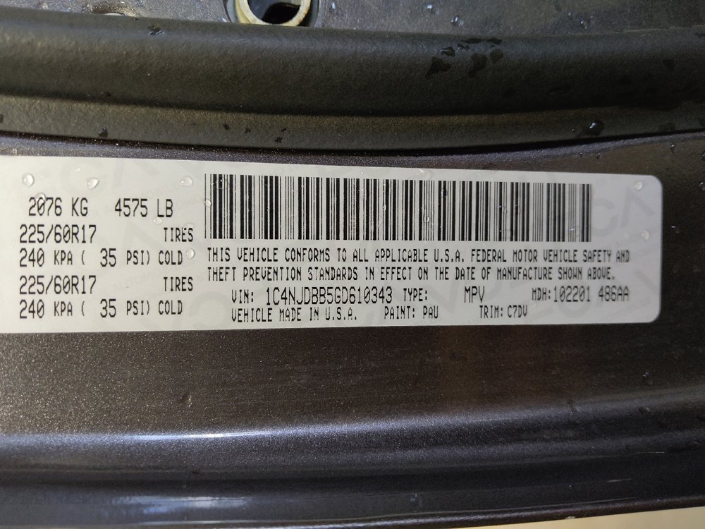 Used 2016 Jeep Compass Sport w/ Power Value Group image 33