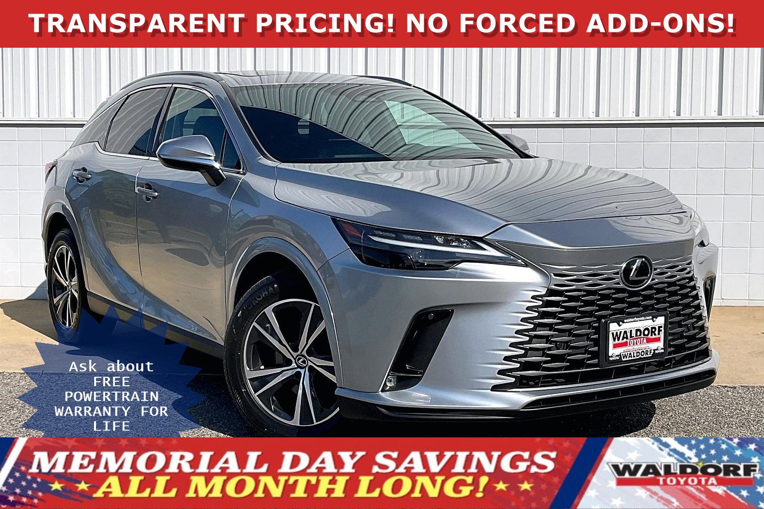 Used 2023 Lexus RX 350 Premium w/ Accessory Package