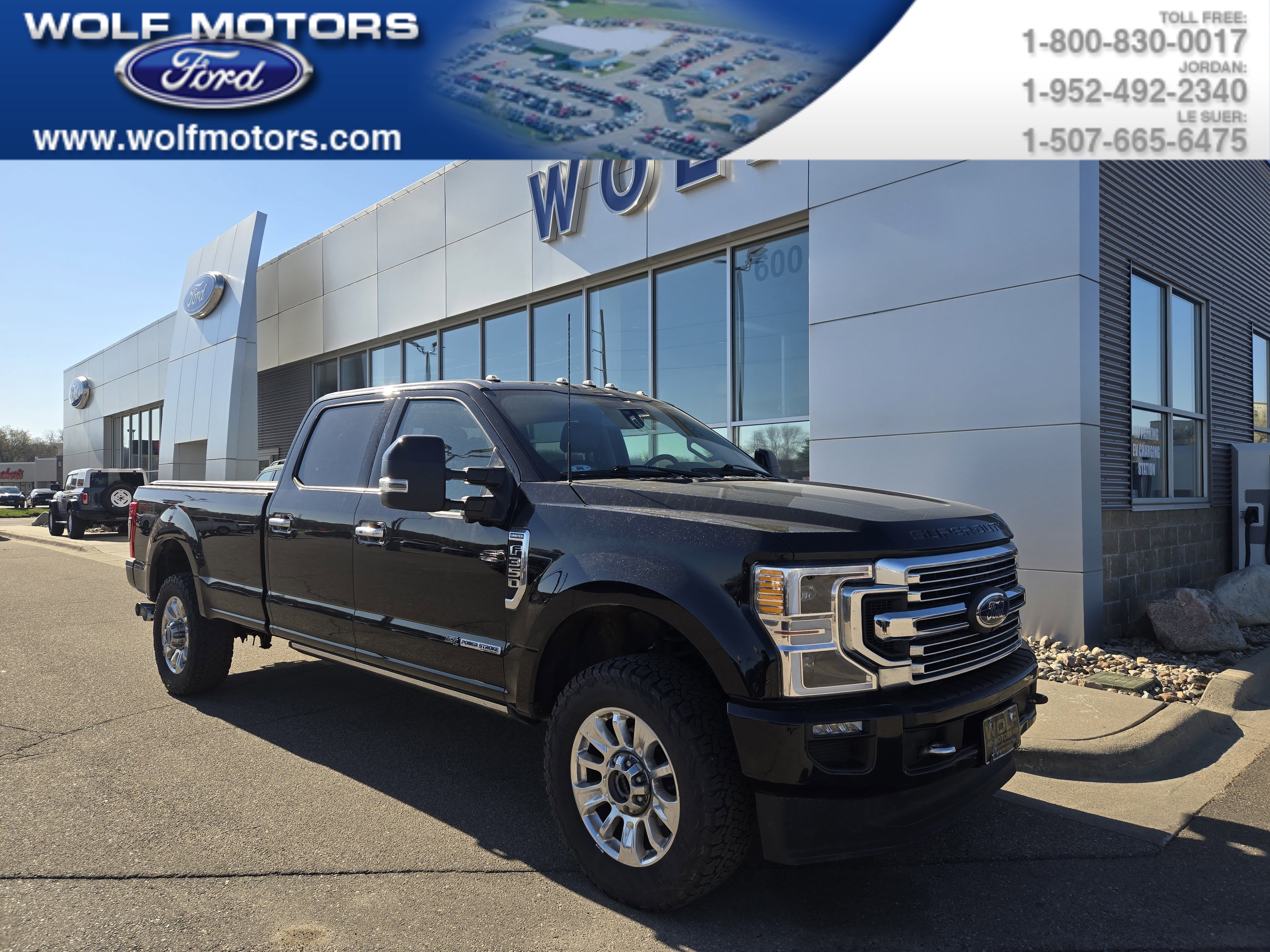 Certified 2022 Ford F350 Limited w/ FX4 Off-Road Package AWD/4WD image 1